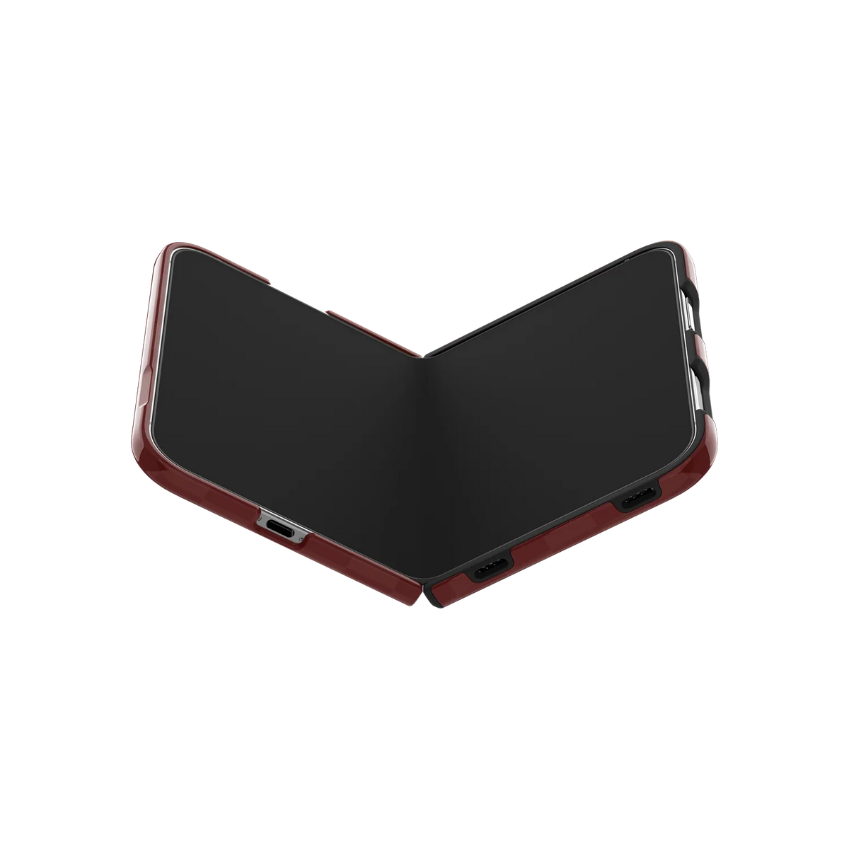 Maroon Check | Burgundy Checkerboard iPhone Case